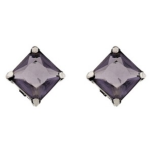 Martine Wester Kaleidoscope Tanzanite Crystal Stud Earrings