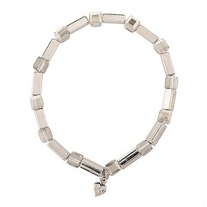 Martine Wester Kaleidoscope Silver Square Stretch Bracelet