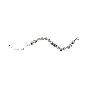 Mikey Rhodium-Plated Crystal Bracelet