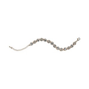 Mikey Gold Tone Crystal Bracelet