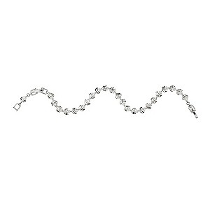 Mikey Crystal Bar Tennis Bracelet