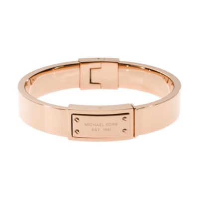 michael kors gold buckle bracelet