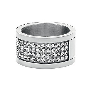 Dyrberg Kern Crystal Ring S-M