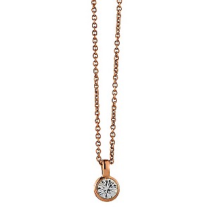 Dyrberg Kern Crystal Solitaire Pendant
