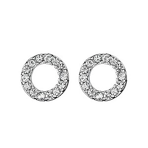 Dyrberg Kern Crystal Stud Earrings