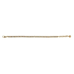 Dyrberg Kern Gold-Plated Small Tennis Bracelet