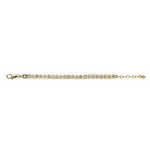 Dyrberg Kern Gold-Plated Tennis Bracelet