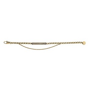 Dyrberg Kern Gold-Plated Identity Bracelet