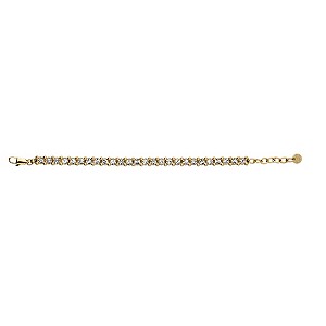Dyrberg Kern Gold-Plated Tennis Bracelet