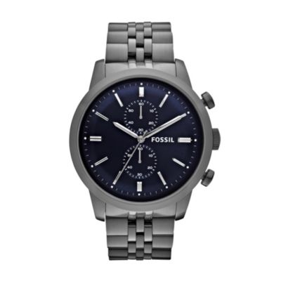 Fossil Men's Grey Stainless Steel Bracelet Watch