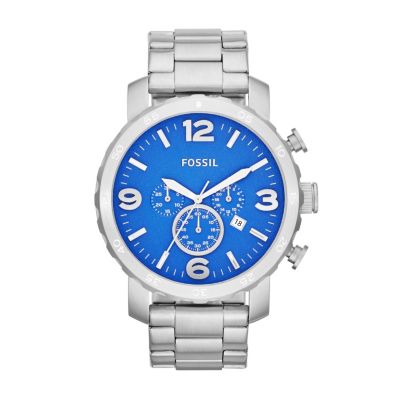 Fossil Men's Chronograph Stainless Steel Bracelet Watch