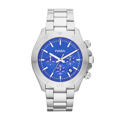 Fossil Men's Chronograph Stainless Steel Bracelet Watch