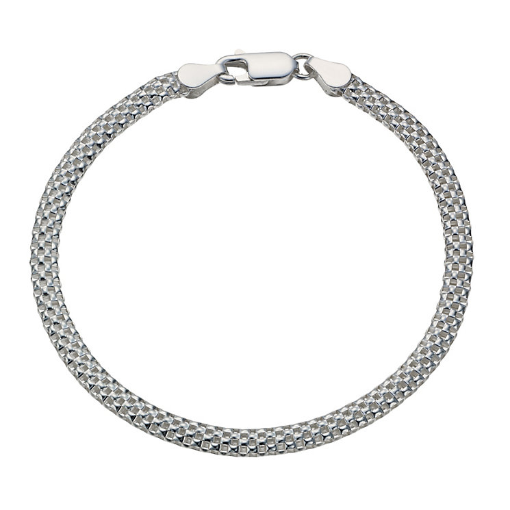 Sterling Silver Plain Tube Bracelet - Product number 1785737
