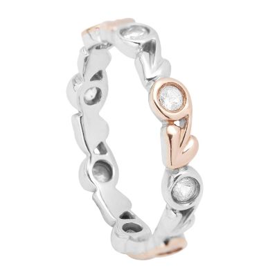 Clogau white gold wedding ring