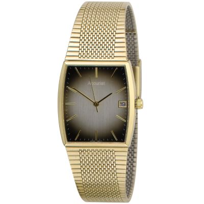 Accurist Men's Tonneau Watch With Bracelet Strap