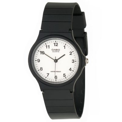 casio classic 3 hands analogue date watch