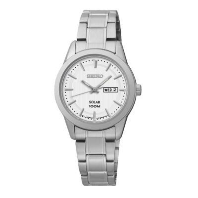 Seiko ladies' stainless steel Dress bracelet watch Ernest Jones