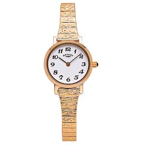 Rotary Ladies' Gold-Plated Expander Watch
