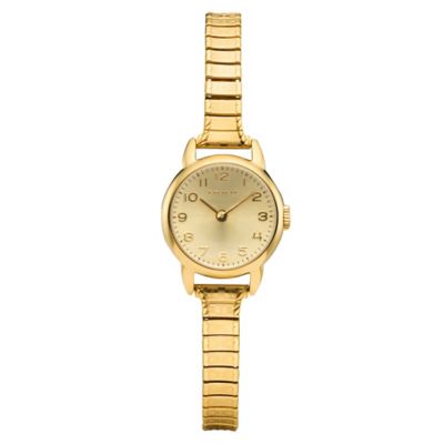 Coach ladies' goldplated stretch bracelet watch Product number 2174227