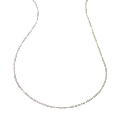 H Samuel Sterling Silver 16` Curb Chain