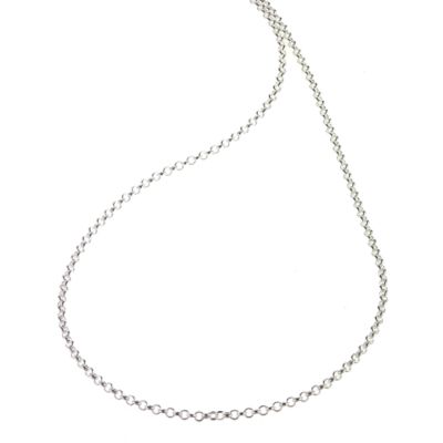 H Samuel Sterling Silver 18` Mini Belcher