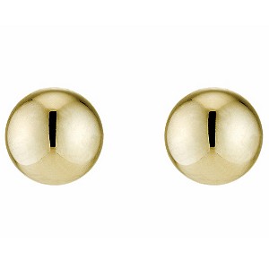 9ct Yellow Gold Stud Earrings