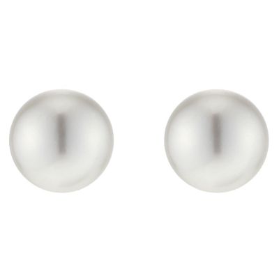 9ct Yellow Gold Cultured Sea Water Pearl Stud