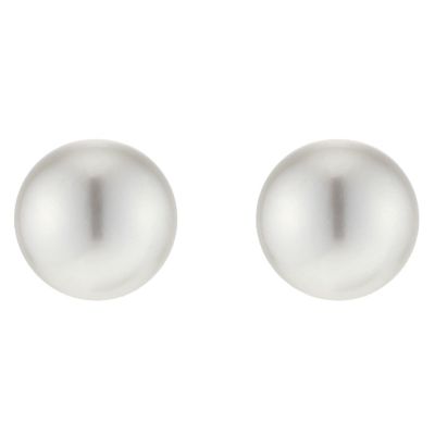 H Samuel 9ct Yellow Gold Cultured Sea Water Pearl Stud