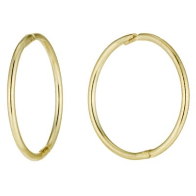 9ct Gold Small Sleeper Earrings