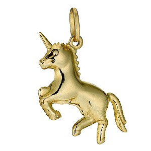 H Samuel 9ct Gold Unicorn Charm