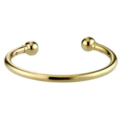 H Samuel 9ct Gold Torque Bangle