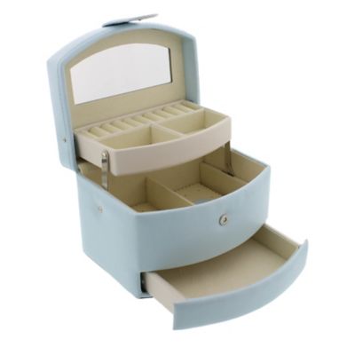 Duck Egg Blue Jewellery Box H. Samuel the Jeweller