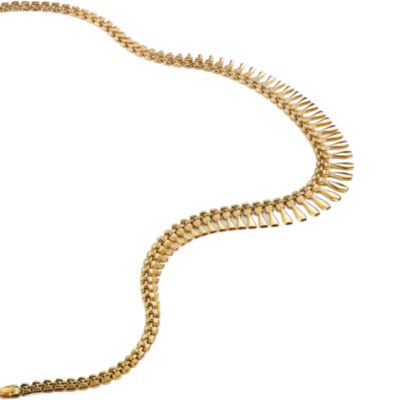 H samuel 9ct gold on sale necklace