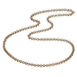 9ct gold Belcher Necklace 20