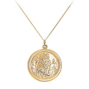 Men's 9ct Gold St Christopher