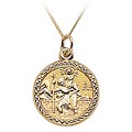 9ct Gold St. Christopher