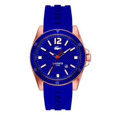 lacoste gold watch mens