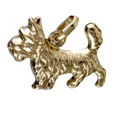 9ct Gold Terrier Charm - Product number 2364808