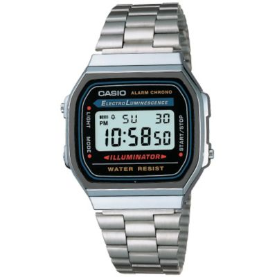 Menand#39;s Casio Watch with Stopwatch and Daily Alarm