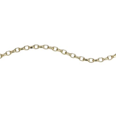 9ct gold oval belcher chain - Product number 2534045