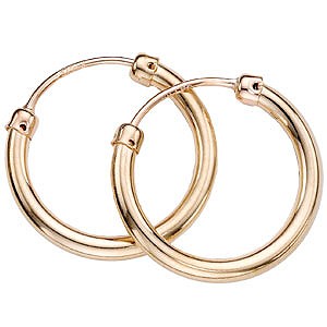 9ct Gold Hoop Earrings9ct Gold Hoop Earrings