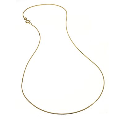9ct Yellow Gold Solid Box Chain - Product number 2932334