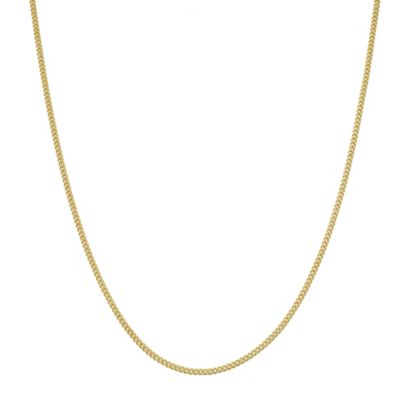9ct gold 18 Solid Curb Chain