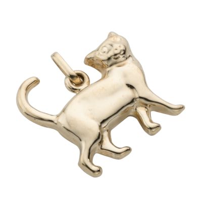 9ct gold Cat Charm