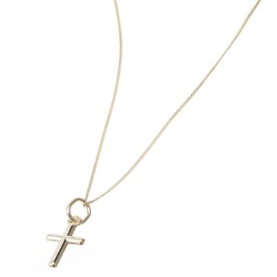 9ct Gold Cross Pendant - Product number 3157180
