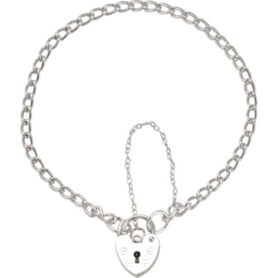 Small Silver Charm Bracelet