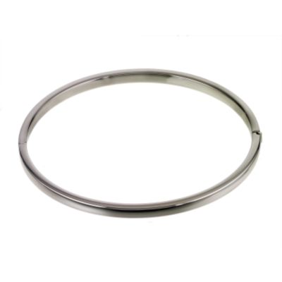 9ct White Gold Bangle - Product number 3174379