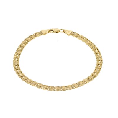 Unbranded 9ct Yellow Gold Double Snail Bracelet