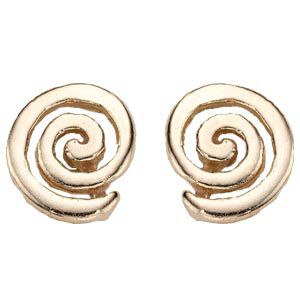 Swirl Stud Earrings