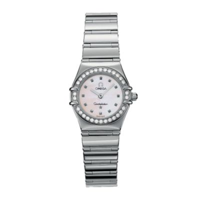 Omega Constellation My Choice ladies' stainless steel watch